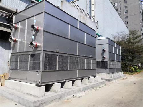 闭式冷却塔冷却系统的维护以及工作原理(开式冷却塔